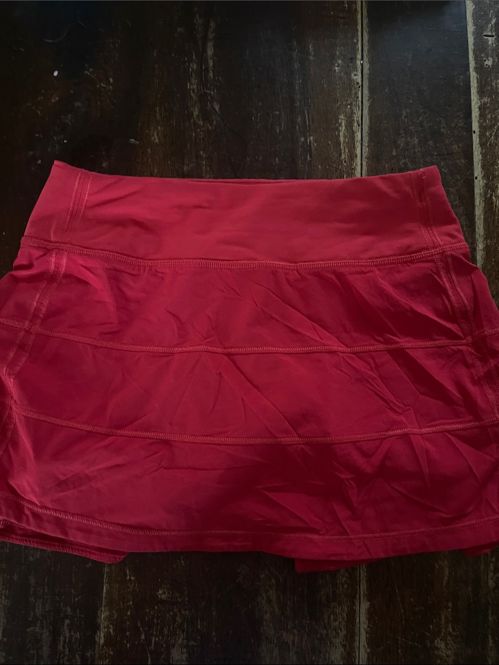 lululemon athletica Red Performance Skort